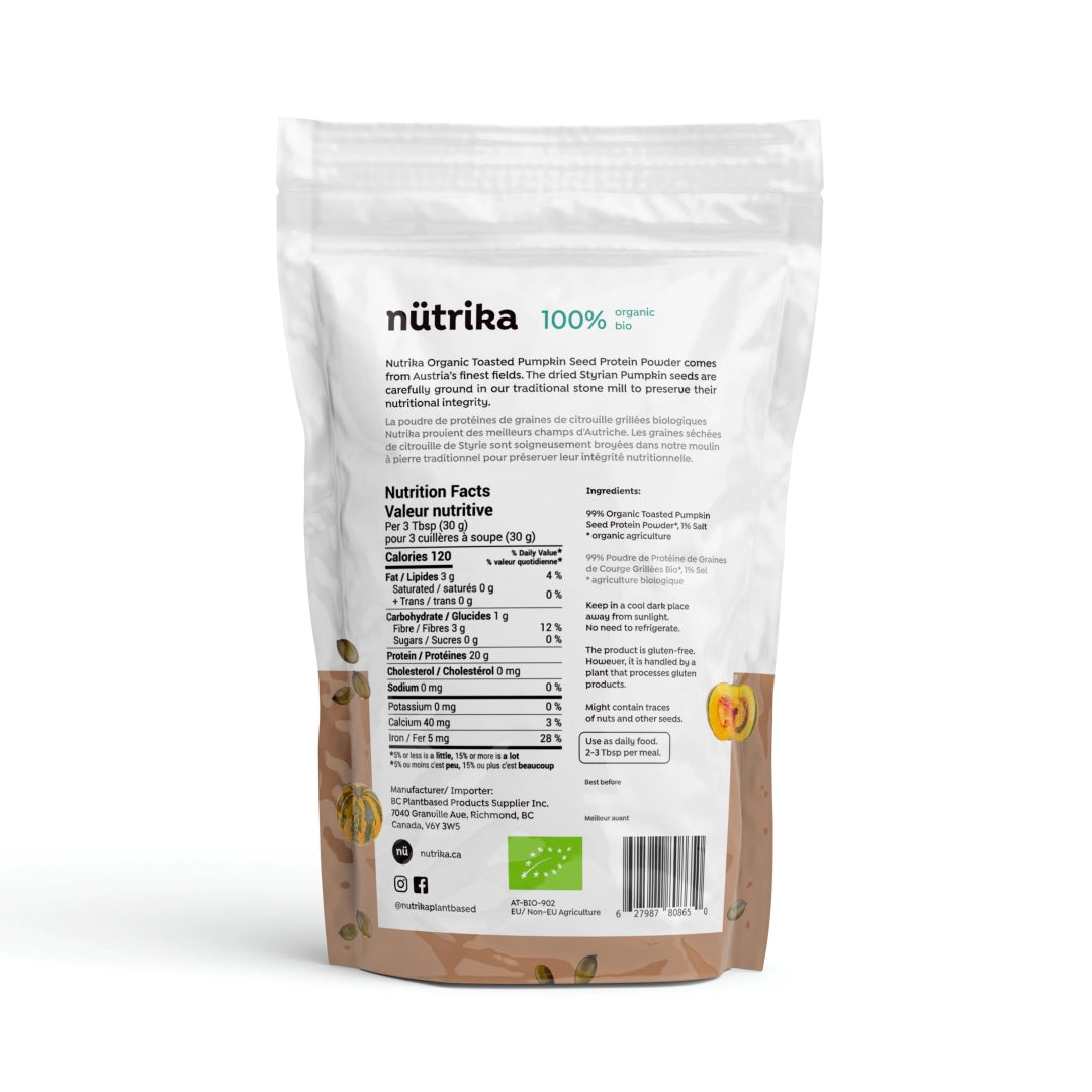 Organic Toasted Pumpkin Seed Protein Powder