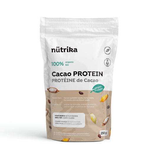 Organic Protein Powder Mix with Cacao Powder